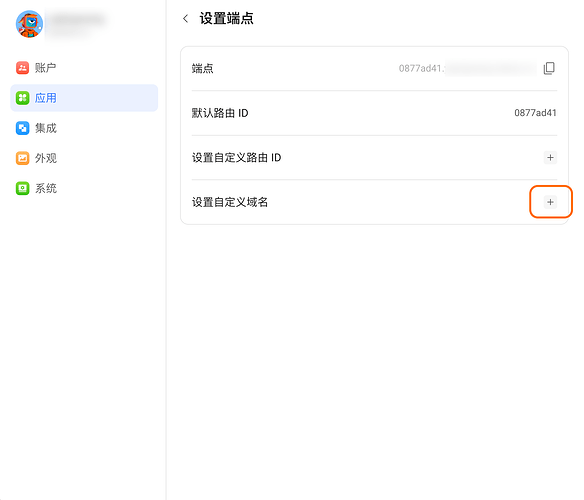 设置三方域名